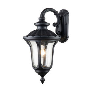 Felinar mic de perete Chicago - 1 sursă de lumină - negru texturat Elstead small 0
