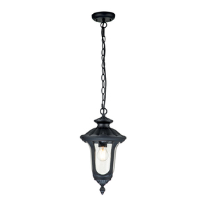 Felinar mic suspendat Chicago - 1 sursă de lumină - negru texturat Elstead small 0