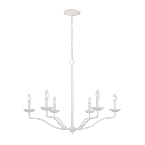 Verifica Candelabru Elstead Annie din tencuială texturată albă 6xE14 83 cm