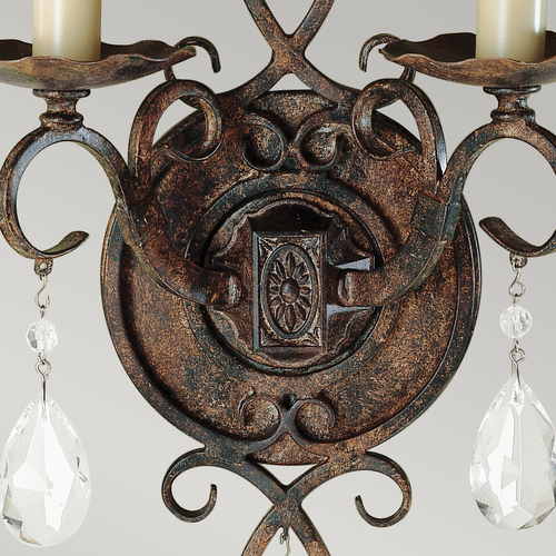 Verifica Aplică de perete Chateau - 2 surse de lumină - Mocha Bronze Elstead