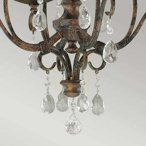 Candelabru Chateau - 4 surse de lumină - Mocha Bronze Elstead small 4