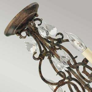 Candelabru Chateau - 4 surse de lumină - Mocha Bronze Elstead small 5