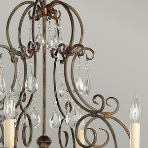 Chateau 6 lumini candelabru Elstead small 1