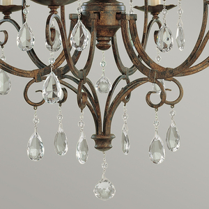 Chateau 6 lumini candelabru Elstead small 2