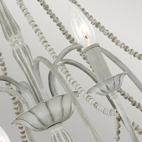 Verifica Candelabru Maryville - 6 surse de lumină - în nuanța Washed Grey Elstead