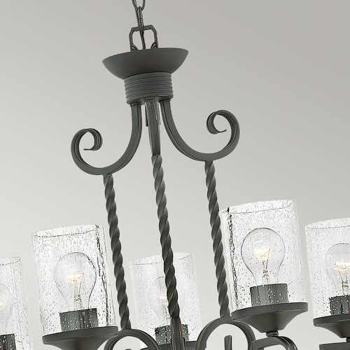 Verifica Candelabru Casa - 5 surse de lumină - negru patinat Elstead