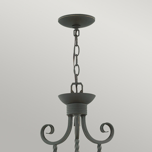 Candelabru Casa - 5 surse de lumină - negru patinat Elstead small 3
