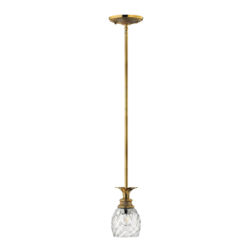 Verifica Plantation 1 Light Pendant Elstead