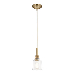 Lampă suspendată Aivian - 1 sursă de lumină - Alamă patinată Elstead small 0