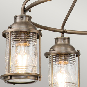Candelabru de exterior Ashland Bay - 5 surse de lumină - bronz lustruit Elstead small 3
