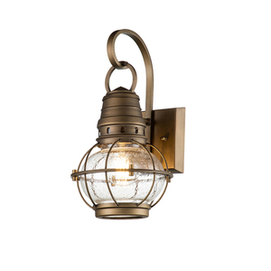 Bridgepoint 1 Light 1 Light Small Wall Lantern Elstead small 0