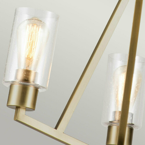 Verifica Candelabru Deryn - 3 surse de lumină - alamă naturală Elstead