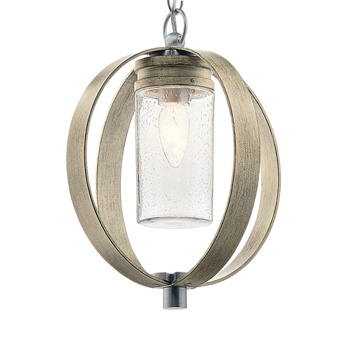 Verifica Grand Bank 1 Light 1 Light Outdoor Pendant Elstead