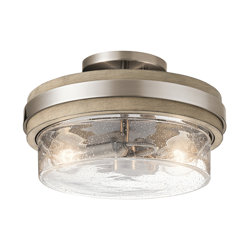 Verifica Grand Bank 2 Light Semi-Flush Mount Elstead