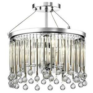 Piper 3 Light Semi-flush Mount Elstead small 0
