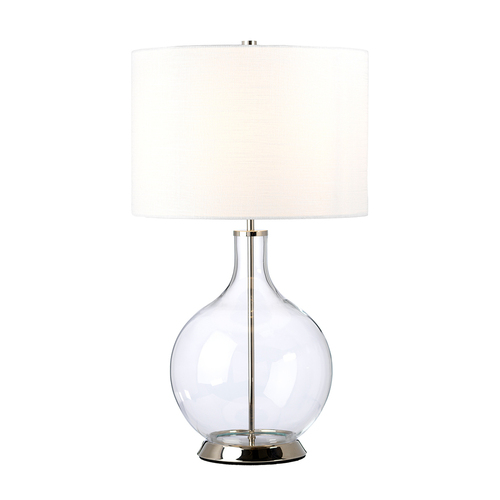 Verifica Lampă de masă Orb 1 Light (completă cu abajur alb) Elstead
