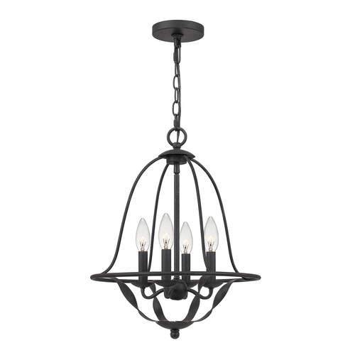 Verifica Bradbury 4 Light Pendant Elstead