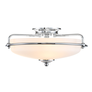 Griffin 3 Light Flush Mount Elstead small 0