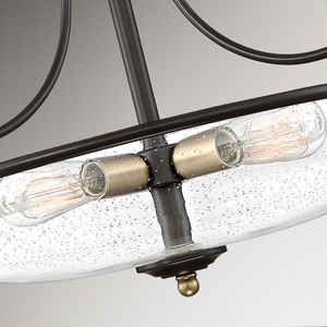 Griffin 3 Light Semi-flush Mount Elstead small 3