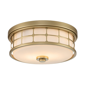 Plafonieră Guardian - 2 surse de lumină - alamă naturală vopsită Elstead small 0