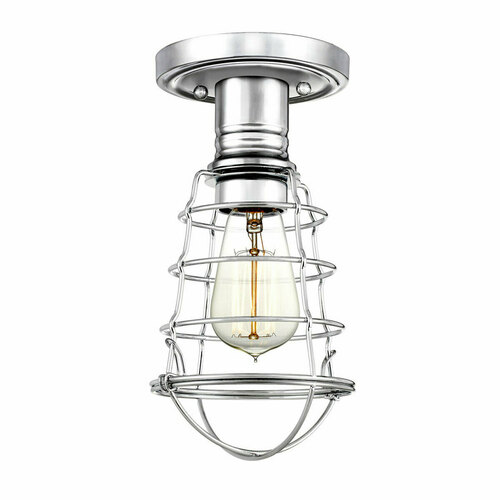 Verifica Mixon 1 Light Semi-flush Mount Elstead