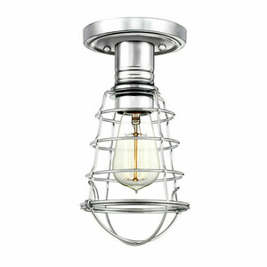 Plafonieră semi-aplicată Mixon - 1 sursă de lumină - crom lustruit Elstead small 0