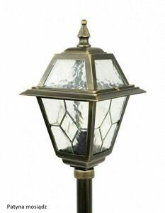 Lampă de grădină SU-MA negru patinat 160 cm aluminiu/sticlă K 5002/1/N small 7