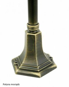 Lampă de grădină SU-MA negru patinat 160 cm aluminiu/sticlă K 5002/1/N small 9