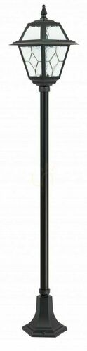 Verifica Lampă de grădină SU-MA negru patinat 160 cm aluminiu/sticlă K 5002/1/N