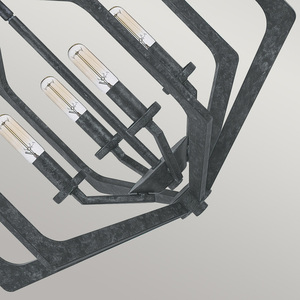 Vanguard 4 Light Pendant Elstead small 2