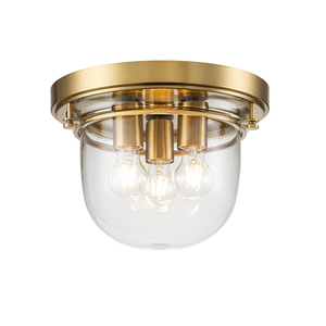 Whistling 3 Light Flush Mount Elstead small 0