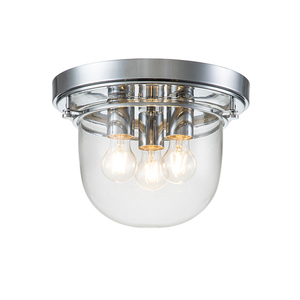 Whistling 3 Light Flush Mount Elstead small 0