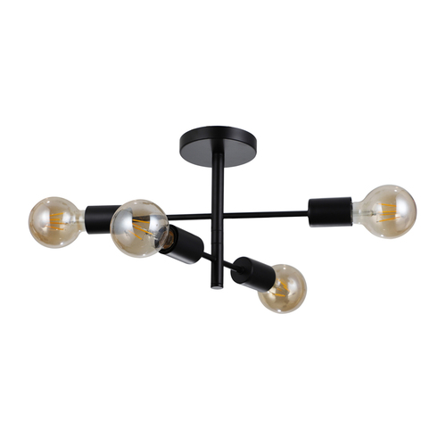 Verifica Lampa suspendată Italux Piansi neagră E27 4x40W 40 cm PND-4025-4-BL
