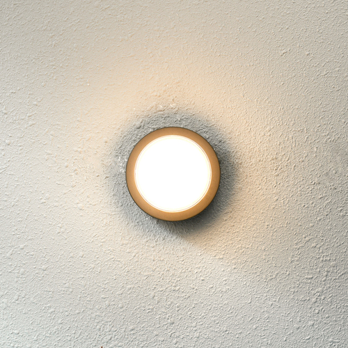 Verifica Lampă de perete exterior Italux Rosta negru LED 5W IP54 OWL-3062-S-3K