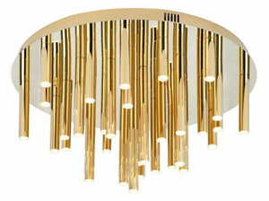 Plafoniera Max Light Organic C0188D aurie LED 33W 60 cm small 0