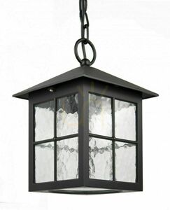 Lampă suspendată exterior SU-MA Wenecja negru patină K 1018/1/KW small 1