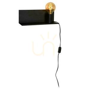 Aplica de perete Lucide SEBO neagra metal vintage E27 06218/01/30 small 4