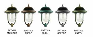 Lampă exterior SU-MA Prince negru patinat E27 IP43 K 1018 O small 8
