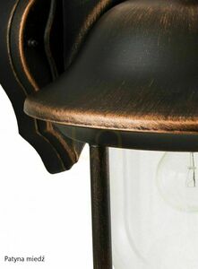 Lampă exterior SU-MA Prince negru patinat E27 IP43 K 1018 O small 9