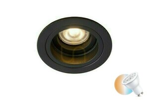 Spot încastrat Lucide Embed negru GU10 9,1 cm 22958/01/30 small 0