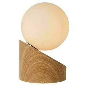 Lampă de masă Lucide LEN lemn sticlă Japandi 45561/01/72 small 3