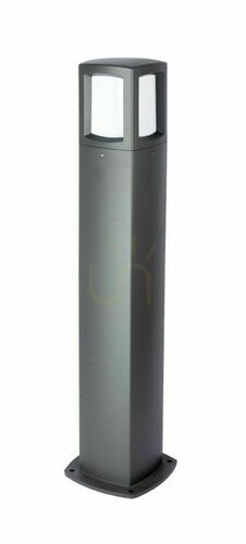 Verifica Lampă poștală exterior SU-MA antracit 100 cm IP65 aluminiu CCT TL-1000