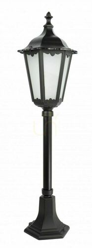 Verifica Lampă de grădină exterior SU-MA Retro Classic neagră 84 cm IP43 K 5002/3