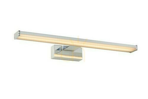 Verifica Aplica LED baie Lucide ONNO argintie 40 cm 8W IP44 79297/08/12