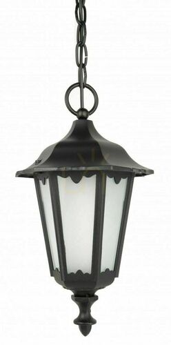 Verifica Lampă suspendată exterior SU-MA Retro Midi negru patinat K 1018/1/M