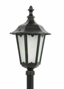 Lampă de grădină retro SU-MA neagră aluminiu 106 cm K 5002/2/M small 1