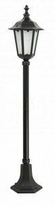 Lampă de grădină retro SU-MA neagră aluminiu 106 cm K 5002/2/M small 0
