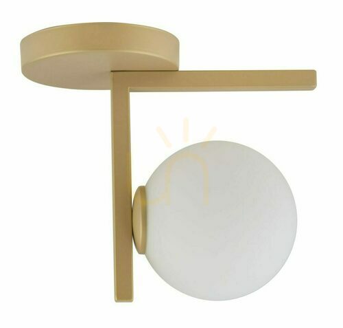 Verifica Plafonieră Sigma Andy 1 auriu bej sticlă G9 14 cm SKU 33336