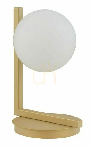 Verifica Lampă de masă Sigma Andy auriu bej, sticlă, G9, 27 cm, SKU 33341