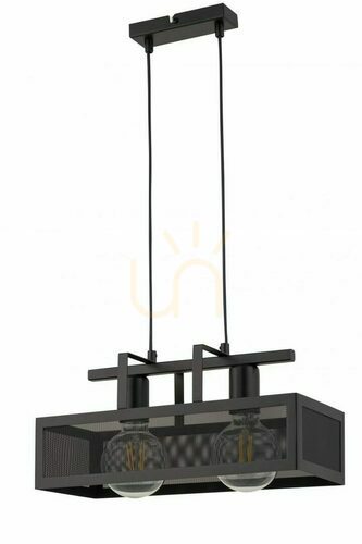 Verifica Lampă suspendată Sigma Albert 2 neagră E27 40 cm SKU 32175